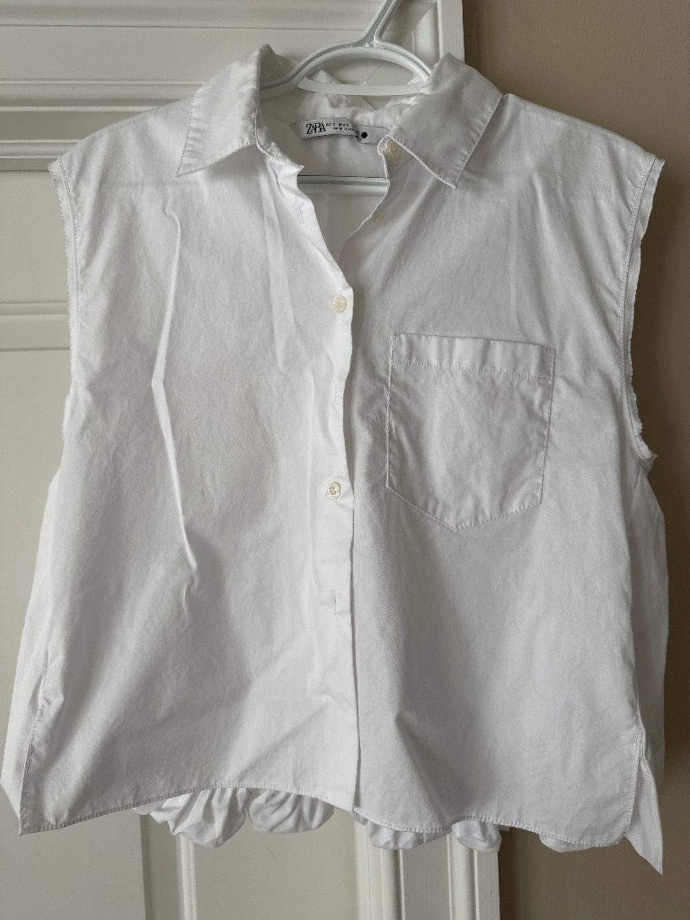 Zara sleeveless blouse